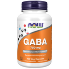 Амінокислота Now Foods GABA Гамма-аміномасляна Кислота 750мг