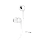 Навушники (провідні) Hoco для M40 Prosody universal earphones with microphone 3.5mm White