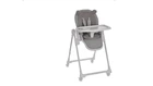 Стільчик для годування EL CAMINO ME 1037 CRYSTAL Bear Gray з м’яким сидінням у стилі ведмедика