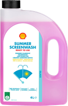 Літній склоомивач Shell Summer Screenwash ready to use 4 л (ТОВ-У508140)