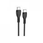 Дата USB-C кабель USB-C 1.0m 60W Triumph BX51 black BOROFONE (6931474751669) (260962)
