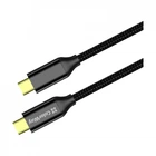 Дата USB-C кабель USB-C 1.0m USB3.2 (20Gbps 4K PD100W) Gen2 5А black ColorWay (CW-CBPDCC062-BK) (260932)