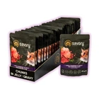 Влажный корм Savory для стерилизованных кошек Ягнёнок с клюквой в соусе