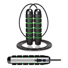 Скакалка скоростная для кроссфита Cornix Speed Rope Classic XR-0148 Black/Green