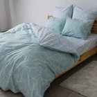 Постільна білизна ТЕП Happy Sleep Marble полуторна наволочки 50х70 см М‘ятний (16350150215)