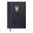 Ежедневник датированный Buromax 2026, А4, 336 листов, Трезубец, искусственная кожа, Синий, (BM.2749-03)