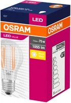 Світлодіодна лампа OSRAM LED Value Filament A75 7.5W 1055Lm 2700K E27 (4058075288669)