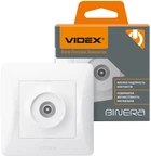 ТВ-розетка VIDEX Binera Біла (VF-BNSK1TVME-W)