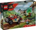 Конструктор LEGO Jurassic World Втеча по бездоріжжю від раптора 285 деталей (76972)