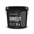 Фасадная краска для цоколя FARBMANN SOKELIT (белая В1) 0.9л