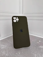 Чохол Wave Silicone Case з захистом камери для iPhone 11 Pro Dark Olive
