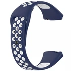 Ремешок Sport Silicone для Xiaomi Redmi Watch 3 Active white-blue