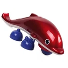 Ручной массажер Дельфин для тела и шеи Dolphin, вибромассажер для расслабления мышц и похудения