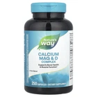 Комплекс магния кальция и витамина D Nature's Way (Calcium Mag & D Complex) 250 шт