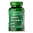 Магний Оксид Puritans Pride (Magnesium) 500 мг 100 таблеток