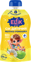 Детский сок яблоко-ромашка Elfik Magic 175 мл х 12 шт