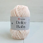 Пряжа YarnArt Dolce Baby №779 светло-персиковая, (нити плюшевые, тонкие)