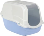 Туалет для кошек с фильтром Bergamo Romeo 57x39x41 см Light Blue (8058093276866)
