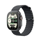 Смарт-годинник XO M11Ultra Curved Screen 9th Generation Wireless Charging Smart Talking Watch чорний