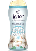 Кондиционер-ополаскиватель для белья в гранулах Lenor Sensitive Cotton Fresh, 210 г