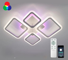 Светильник потолочный светодиодный LUMINARIA OVAL RGB 90W 5S 725/423 WHITE 220V IP20 с пультом ДУ