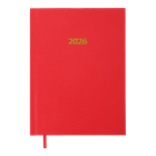 Ежедневник датированный 2026 Buromax Strong А5 из бумвинила 336 страниц красный (BM.2129-05)