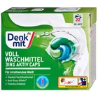 Капсулы для стирки белого белья Denkmit 3в1 Aktiv Caps, 22 шт