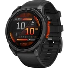 Смарт-годинник Garmin Fenix ​​8 47mm AMOLED Slate Gray with Black Silicone Band (010-02904-00/29)