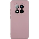 Чехол TPU GETMAN Liquid Silk Full Camera для Xiaomi Redmi Note 14 Pro+ 5G Розовый / Pink Sand