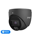 IP-видеокамера 6Mp TVT TD-9564S4-C (D/PE/AW2) Black f=2.8mm, ИК+LED-подсветка, с микрофоном (77-00405)