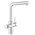 Змішувач для кухні Grohe Blue Pure Minta з подачею технічної і фільтрованої води, хром (30588000)