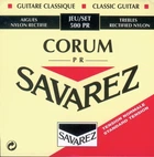 Струни для класичної гітари Savarez 500PR Rectified Corum New Cristal Normal Tension