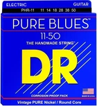 Струны для электрогитары DR PHR-11 Pure Blues Pure Nickel Heavy 11/50