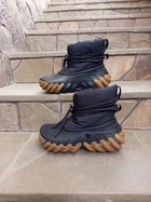 Зимові теплі чоботи Crocs Echo Boot black\gum(чорний) m6\w8 38-39 208716-OWS