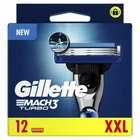 Змінні касети (леза) для гоління Gillette Mach3 Turbo 12 шт