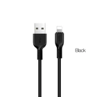 Кабель HOCO X20 USB to Lightning 2A 2m PVC TPE connectors Black (6957531068860)