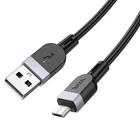 Кабель HOCO USB to Micro X109 silicone 2,4A 2m чорний