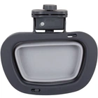 Миска складана DEXAS Collapsible Kennel Bowl-Large з кріпленням на клітину 600мл, світло-сіра
