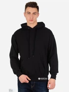 Худи утепленное мужское Fruit of the loom Hooded Sweat 062208036 4XL Черное (5000000088911)