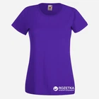 Футболка бавовняна жіноча Fruit of the loom Valueweight Ladies 0613720РЕ M Фиолетовая (5000000005505)