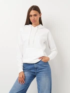 Худи женское Fruit of the loom Hooded Sweat 062038030 S Белое (5000000088844)