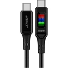 Дата кабель USB-C to USB-C 1.2m 100W with display C7-03 Acefast (6974316282778)