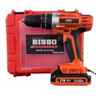 Шуруповерт аккумуляторный в чемодане BISSO B6008 21V Hurry Bolt 5094629 мультиколор 2019565