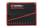 Чохол для гайкових ключів Intertool 450 x 360 мм x 12 кишень (BX-9012)