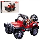 Конструктор SLUBAN M38-B0816 "Model Bricks": Джип внедорожник, 252 детали, в коробке