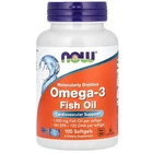 Омега 3 NOW Foods Omega-3 Molecularly Distilled Softgels 100 Softgels