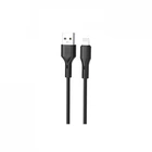 Дата кабелю USB 2.0 AM to Lightning 1.0m black XO (NB230_L_Black) (263019)