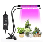 Фитолампа светодиодная LED Plant Grow Light на 2 лампы для роста растений на прищепке фитосветильник для комнатных цветов, рассады