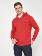 Толстовка на молнии мужская Tommy Hilfiger 10948.3 S (44) Красная с принтом