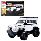 Конструктор SLUBAN, джип 1:35, фигурка, 332 детали, коробка 30×19×7 см (M38-B1358)